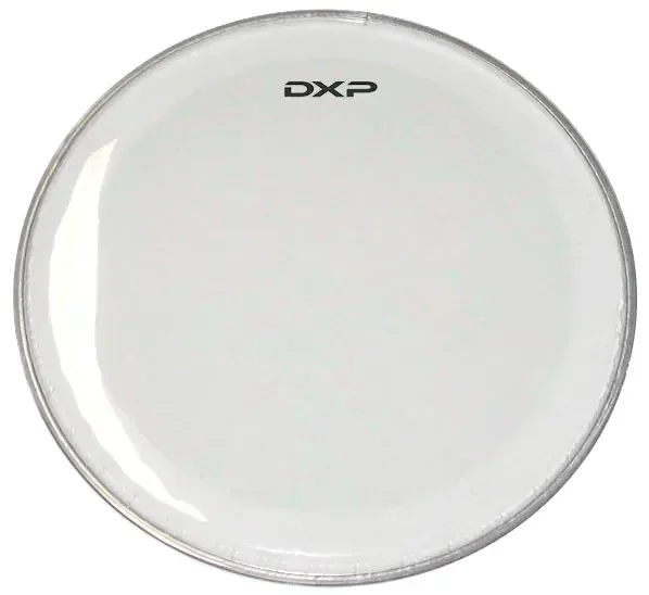 DXP 10 Inch Clear Double Ply Drum Head with Steel Reinforced Aluminum Rings