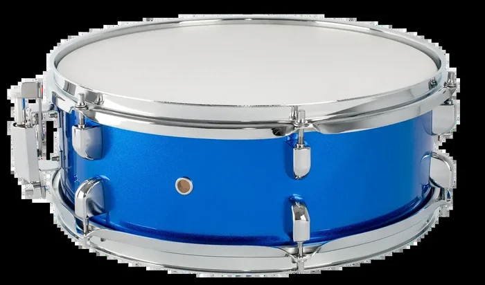 DXP 14×5 Snare Drum Blue, 6 Ply Basswood Shell, 12 Chrome Lugs