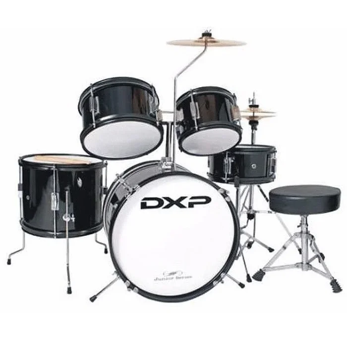 DXP 5 Piece Junior Drum Kit Black