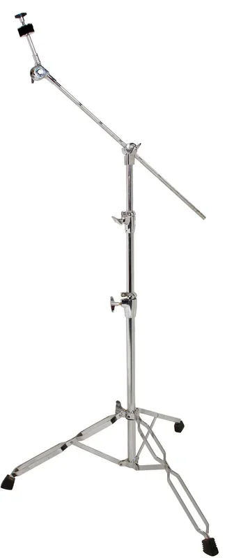 DXP Cymbal Boom Stand 350 Series, Heavy Duty, Double Braced, Chrome Finish
