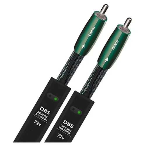 Earth Analogue Audio Cable 2m RCA-RCA PSC+ Braided AudioQuest