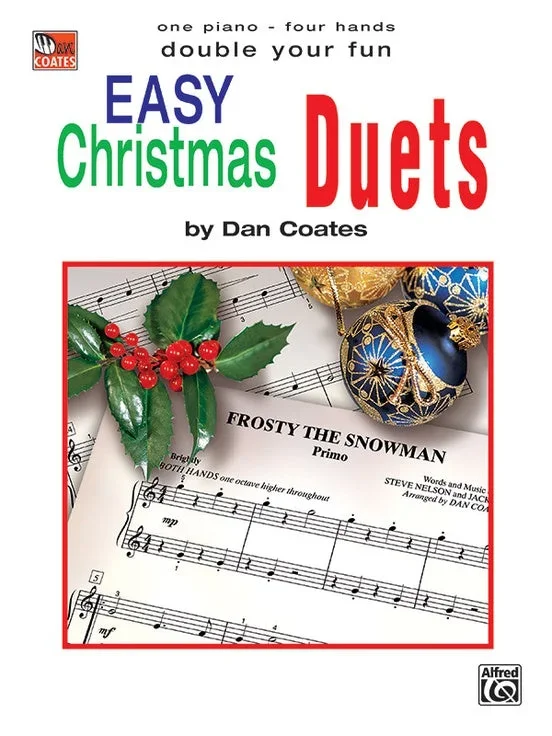 Easy Christmas Duets by Dan Coates