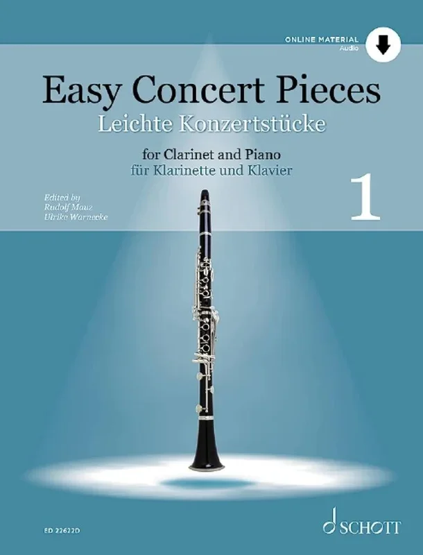 Easy Concert Pieces – Clarinet Volume 1