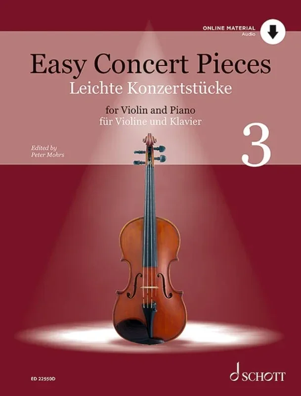 Easy Concert Pieces – Violin Volume 3