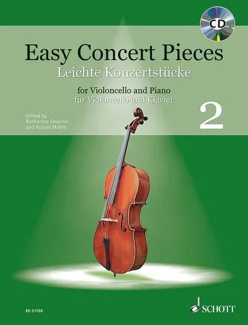 Easy Concert Pieces Volume 2 Cello and Piano