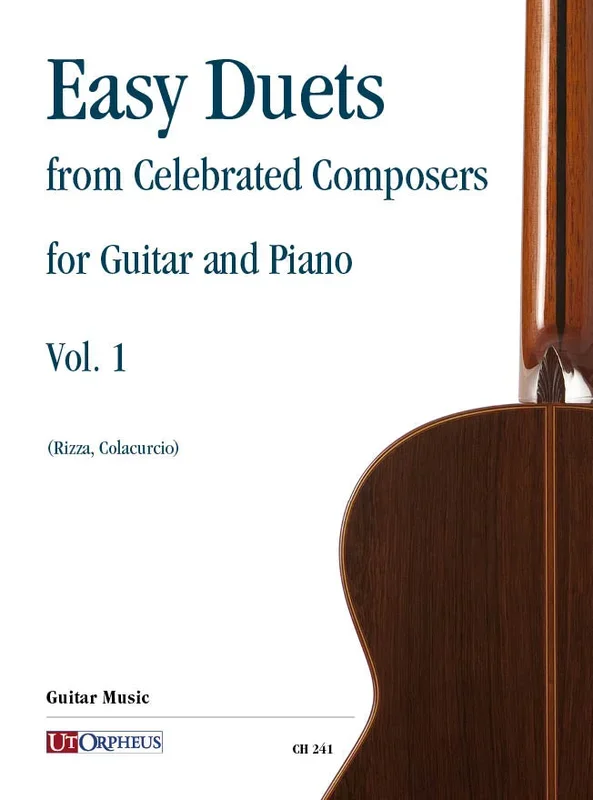 Easy Duets from Celebrated Composers for Guitar & Piano – Volume 1