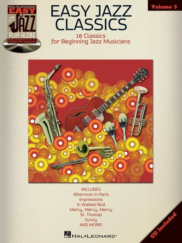 Easy Jazz Classics Easy Jazz Play Along Book/CD V3 (Softcover Book/CD)