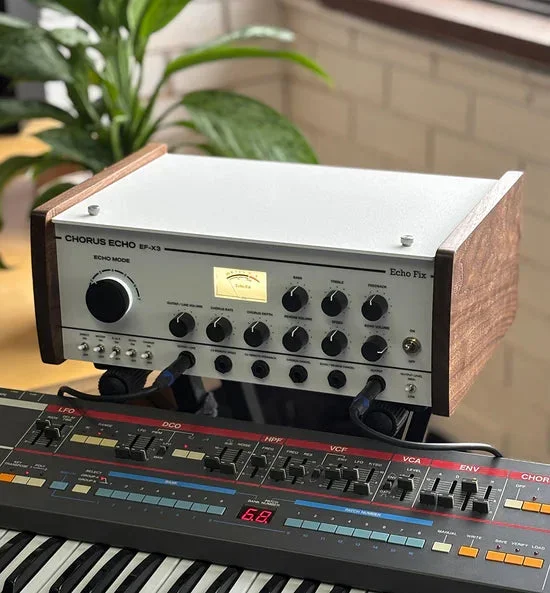 Echo Fix EF-X3 Desktop White with Walnut Sides (Very Limited Numbers)