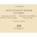 Editio Musica Budapest 20 Easy Pieces (Guitar Solo) EMB Series Composed by Johan Sebastian Bach Standard
