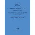 Editio Musica Budapest Four Hungarian Dances EMB Series by Rezsö Kókai Standard