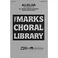 Edward B. Marks Music Company Alleluia SATB composed by Johann Sebastian Bach Standard