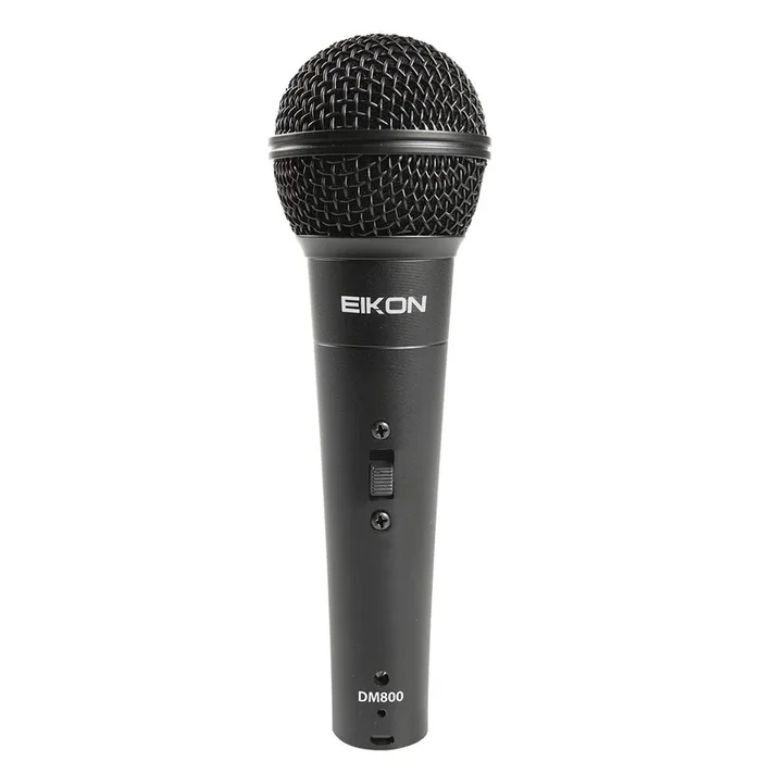 Eikon DM800 Dynamic Vocal Microphone with 4.5m XLR Cable – Cardioid Pattern