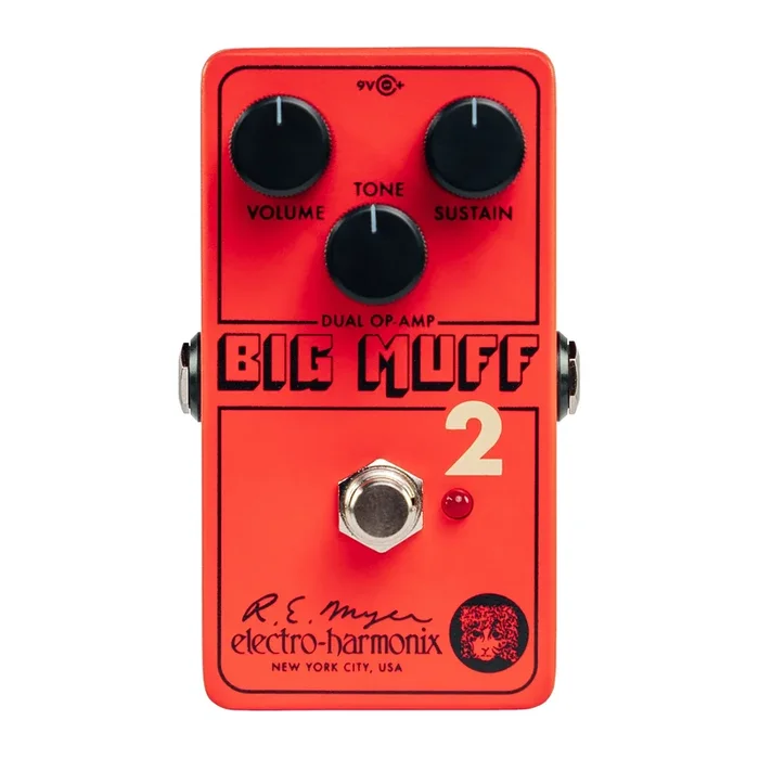 Electro Harmonix Big Muff 2 Dual Op-Amp Fuzz Pedal