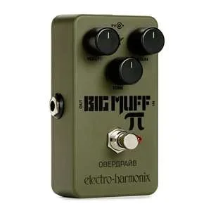 Electro-Harmonix Green Russian Big Muff Fuzz / Distortion / Sustainer Effect Pedal