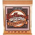 Ernie Ball 2150 Earthwood Phosphor Bronze Extra Light Acoustic Guitar Strings (10-50) Standard