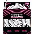 Ernie Ball Coiled Ultraflex Straight-Angle Instrument Cable – White 30 ft.