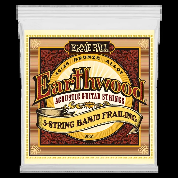 Ernie Ball Earthwood 80/20 Bronze 5-String Banjo Strings