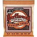 Ernie Ball Earthwood Custom Light Phosphor Bronze Acoustic Guitar Strings 3 Pack 11.5 – 54