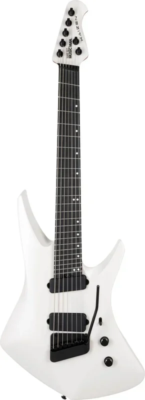 Ernie Ball Music Man Kaizen 7 Tosin Abasi Signature Electric Guitar Chalk White