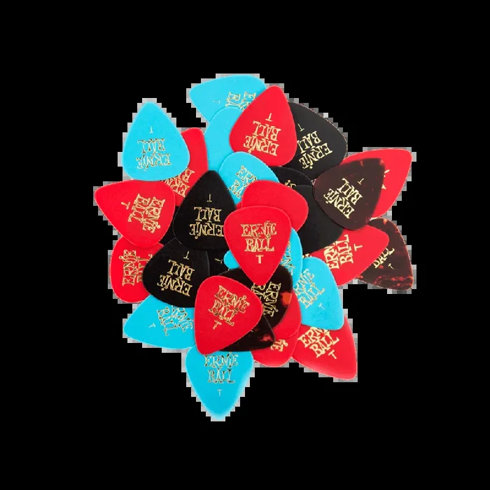 Ernie Ball Thin Assorted Cellulose Picks, bag of 144