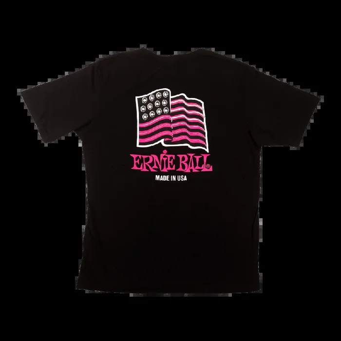 Ernie Ball USA Ball End Flag T-Shirt LG