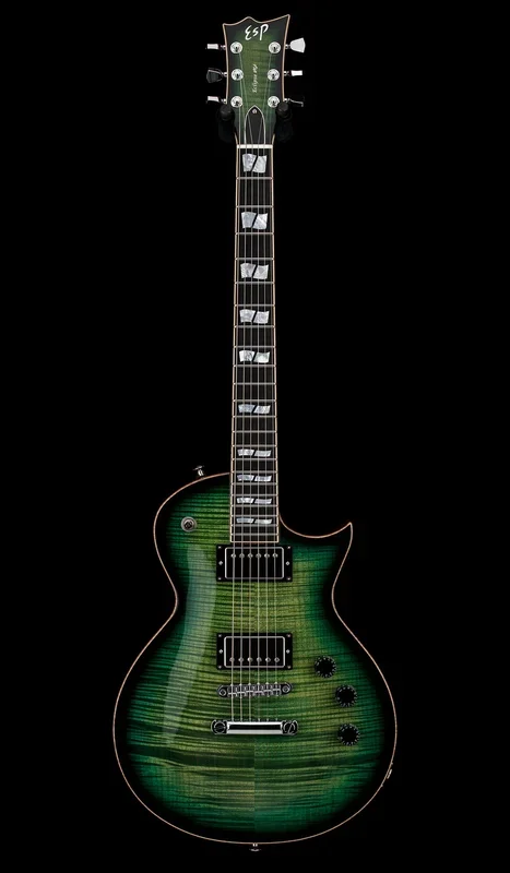 ESP Eclipse USA – Dark Lime Sunburst #25282