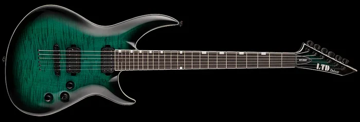 ESP LTD H3-1000 Electric Guitar Black Turquoise Burst