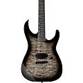 ESP LTD M-1001NT Quilted Maple Electric Guitar Charcoal Burst
