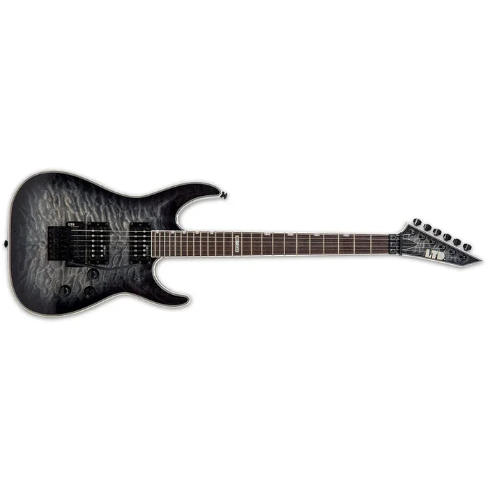 ESP LTD MH-230 QM FR Electric Guitar Quilted Maple See Thru Black Sunburst w/ Floyd Rose – LIMITED EDITION
