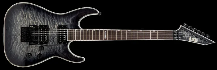 ESP LTD MH-230QM Electric Guitar FR See Thru Black Sunburst