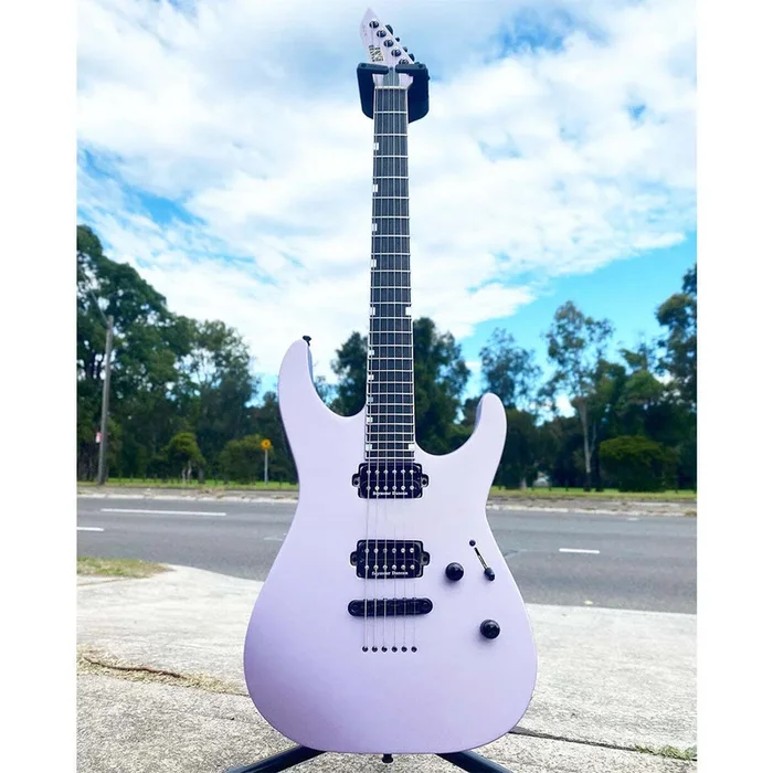 ESP USA M-II HT Electric Guitar Violet Pearl Satin w/ Duncans