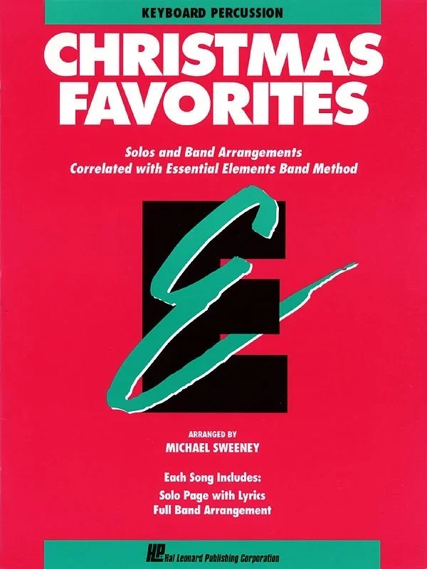 Essential Elements Christmas Favorites Keyboard Percussion (Softcover Book)