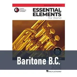 Essential Elements for Band with Online Resources – Baritone and Euphonium B.C. (Book 2)