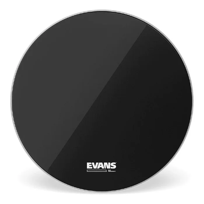 Evans 16″ EQ3 Resonant Black Tom Hoop Drum Head – No Port