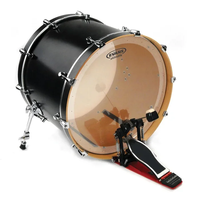 Evans EQ2 Clear Bass Drum Head, 20 Inch *SKIN ONLY*
