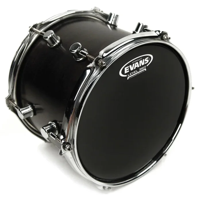 Evans Hydraulic Black Drum Head, 10 Inch *SKIN ONLY*