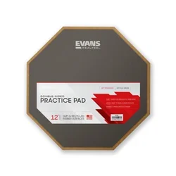 Evans RealFeel RF12D 12in Double Sided Practice Pad