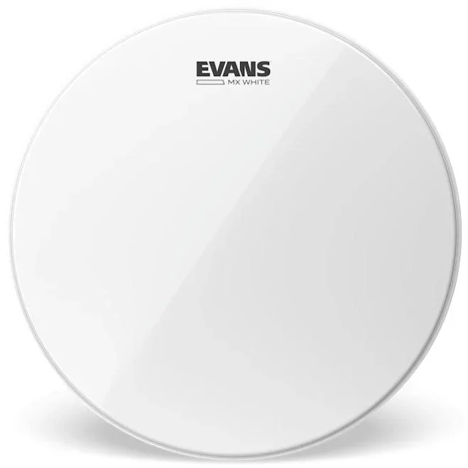 EVANS TT14MXW 14 ” MX White Marching Tenor Drum Head