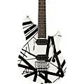 EVH Wolfgang Special Satin Striped Electric Guitar Satin White and Black