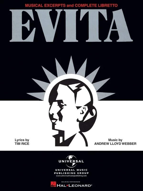 Evita Musical Excerpts and Libretto (Softcover Book)