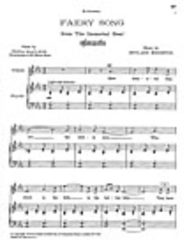 Faery Song Key E Flat