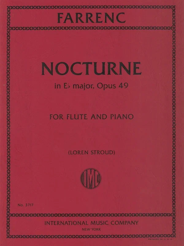 Farrenc: Nocturne in E-flat Major, Op. 49 (arr. for flute & piano)