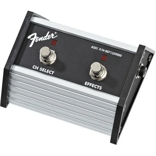 Fender 2-Button Footswitch: Channel Select / Effects On/Off