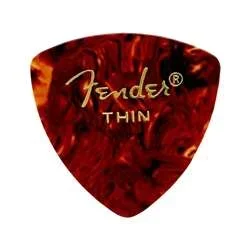 Fender 346 Shape Classic Celluloid Picks (Thin) – Tortoise Shell 12 Pack