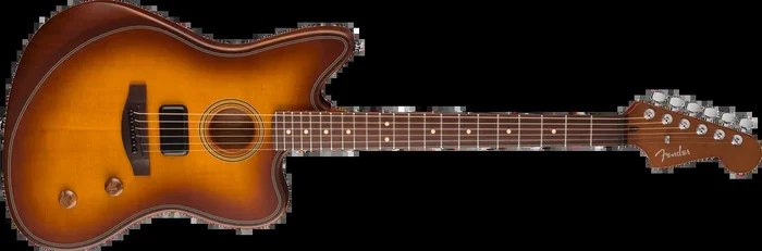 Fender Acoustasonic Standard Jazzmaster, Honey Burst