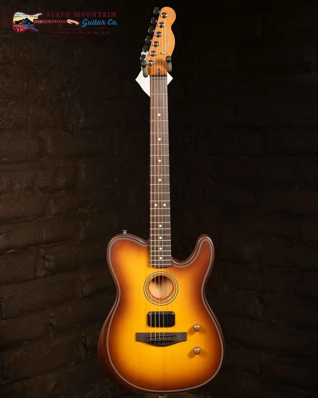 Fender Acoustasonic Standard Telecaster Acoustic-electric Guitar – Honey Burst (New)