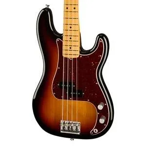 Fender American Professional II Precision Bass – 3-Color Sunburst with Maple Fingerboard