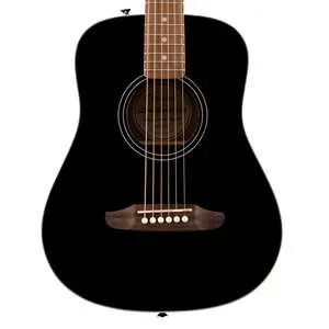 Fender California Standard Redondo Mini Dreadnought Acoustic Guitar – Black
