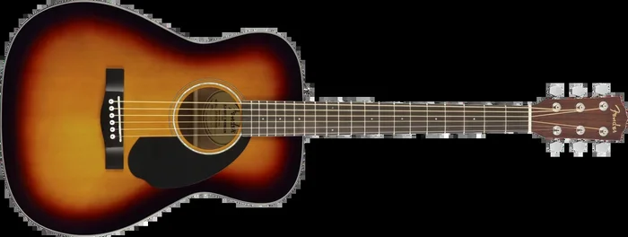 Fender CC-60S Concert, Walnut Fingerboard, 3-Color Sunburst