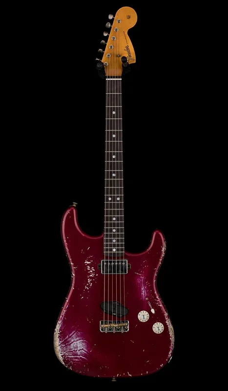 Fender Custom Shop 1966 Stratocaster SH Heavy Relic – Aged Midnight Wine #88062